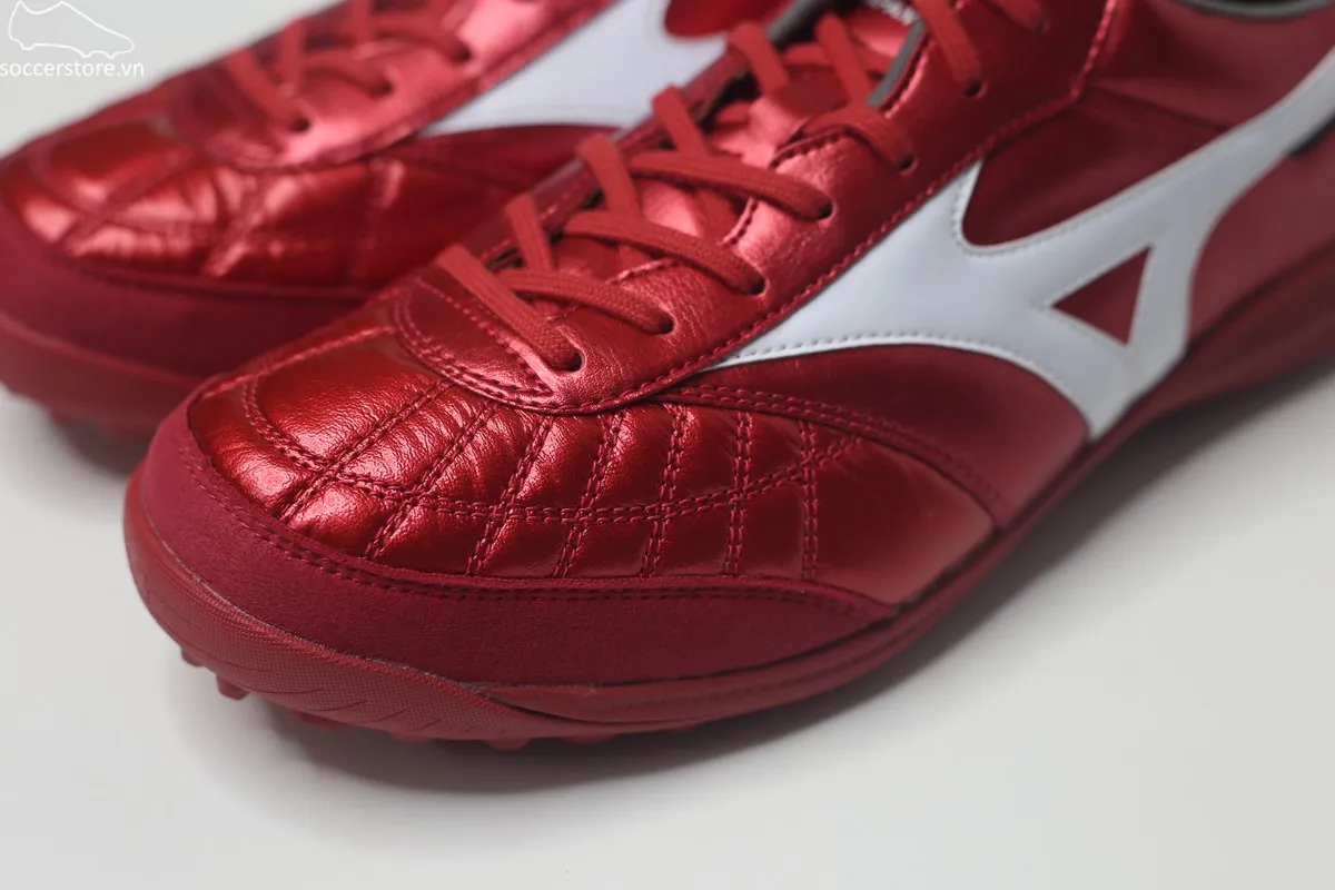 Mizuno Morelia Sala Japan TF Red Ruby màu đỏ Made In Japan Q1GB250260