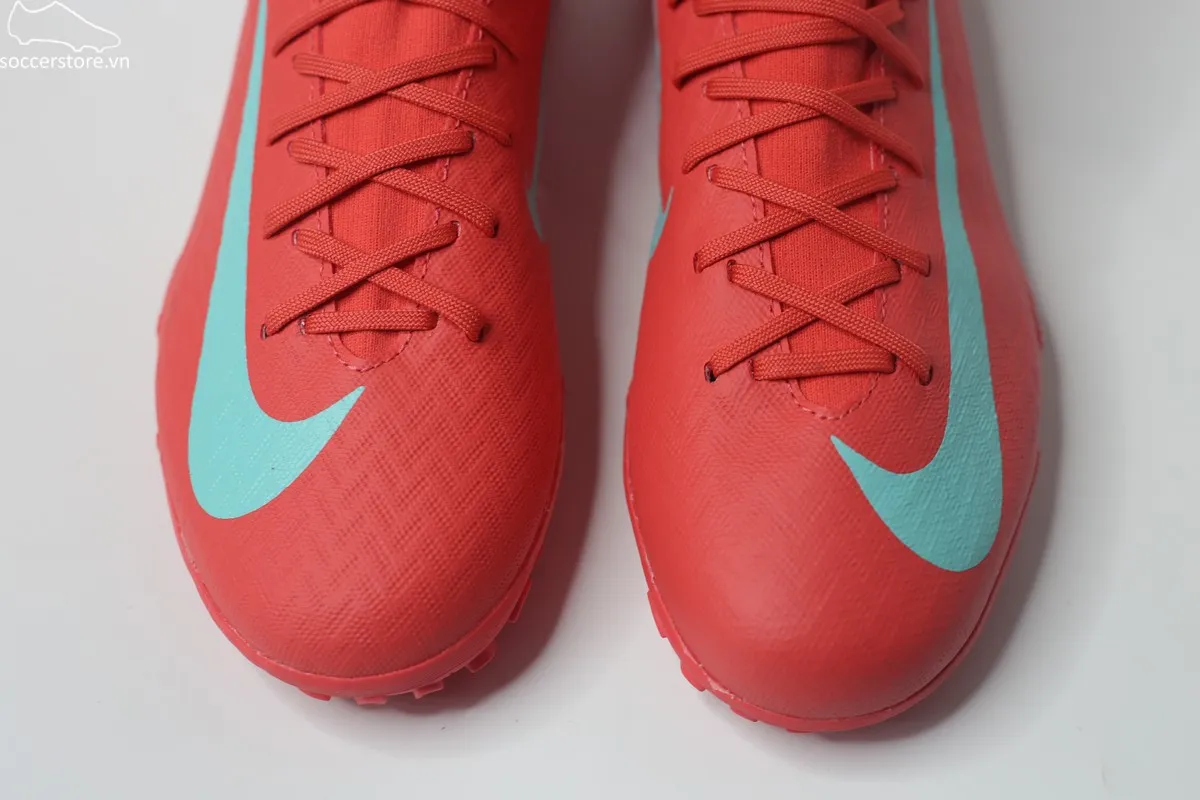 Nike Mercurial Superfly 10 Academy TF Air Zoom Mad Energy pack màu đỏ than hồng FQ8331-800