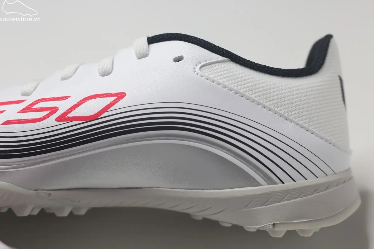 Adidas F50 League TF Jr Messi Prestig10 trắng bạc JP7456
