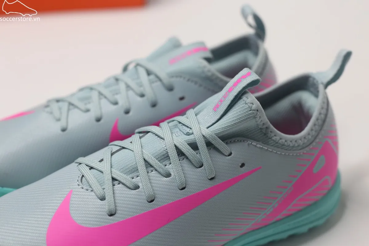 Nike Mercurial Vapor 16 Academy TF Junior màu xanh xám FQ8284-301