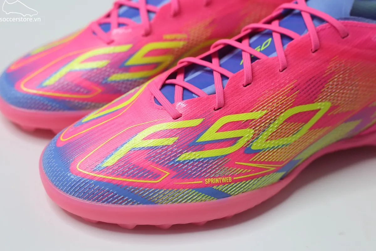 Adidas F50 Pro TF- Mystic Victory pack SE màu hồng xanh JH6416