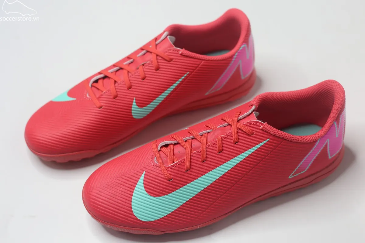 Nike Mercurial Vapor 16 Club TF màu đỏ than hồng FQ8446-800