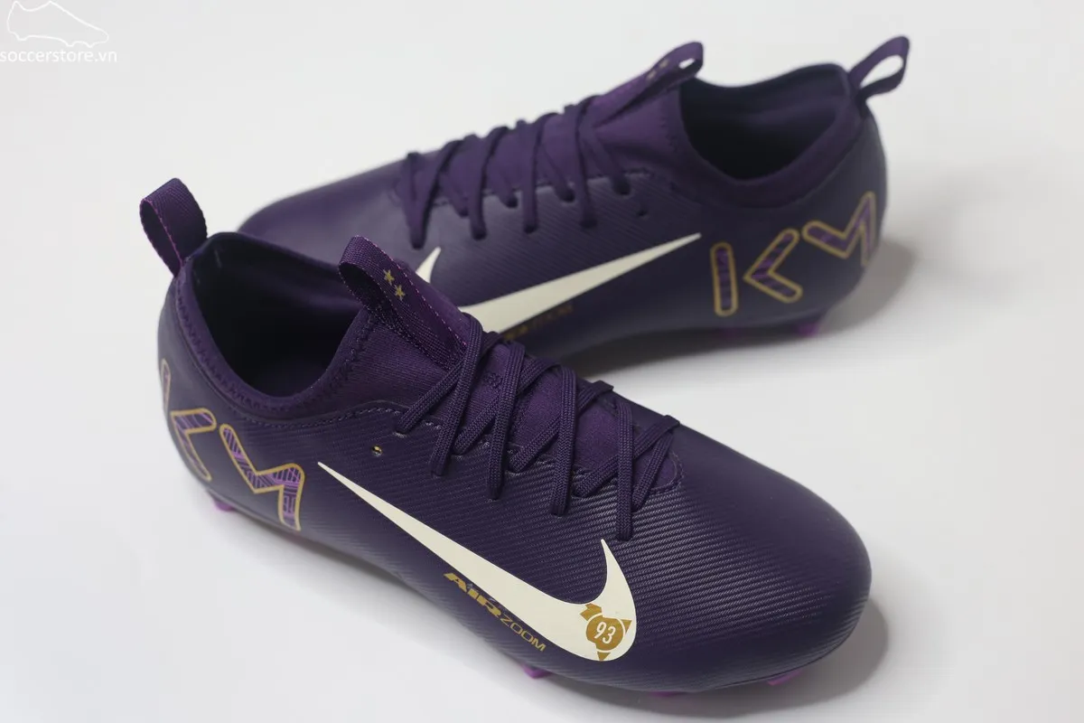 Nike Mercurial Vapor 16 Academy MG Jr Kylian Mbappé màu tím FQ8394-500