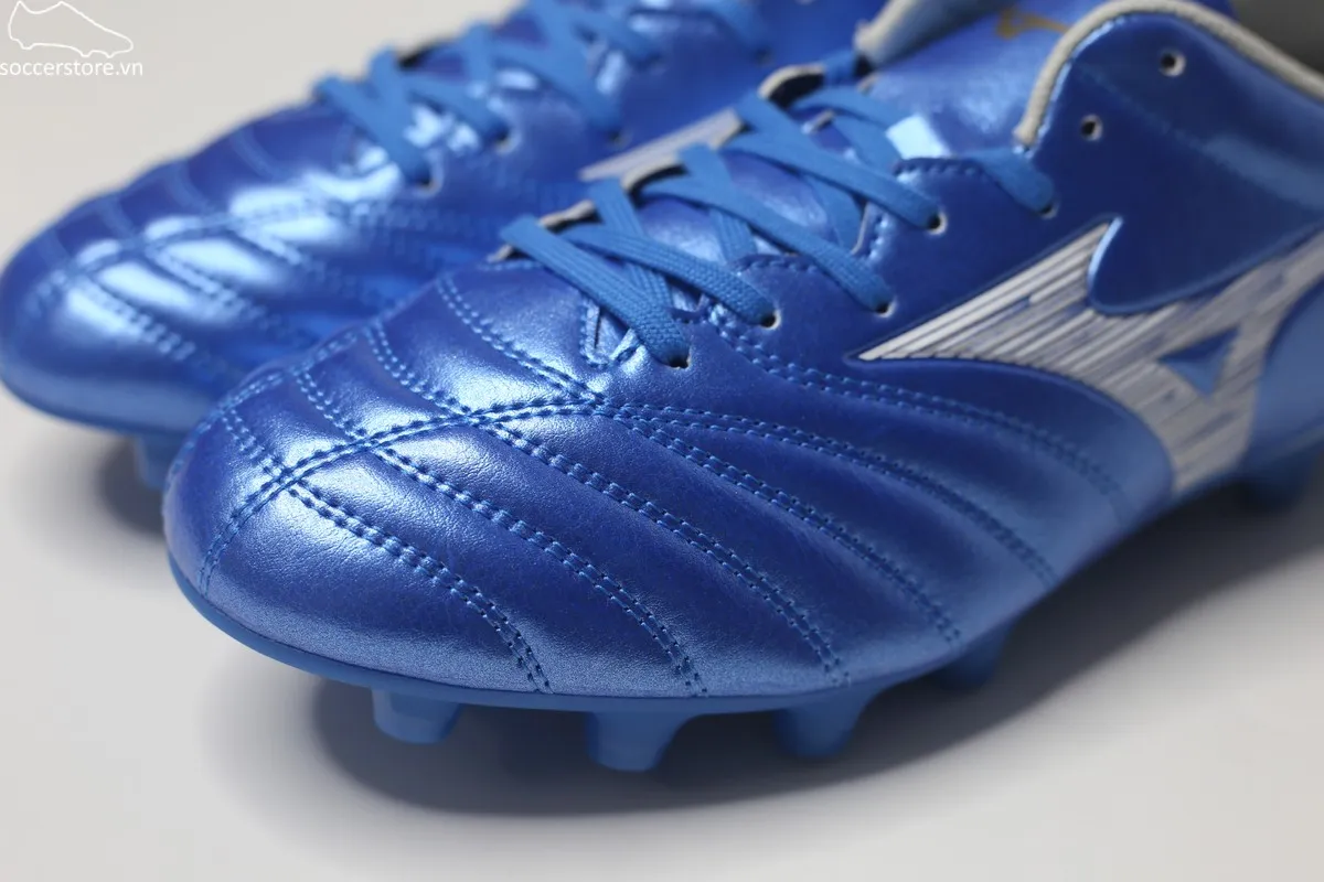Mizuno Monarcida Neo 3 Select FG màu xanh trắng P1GA242527