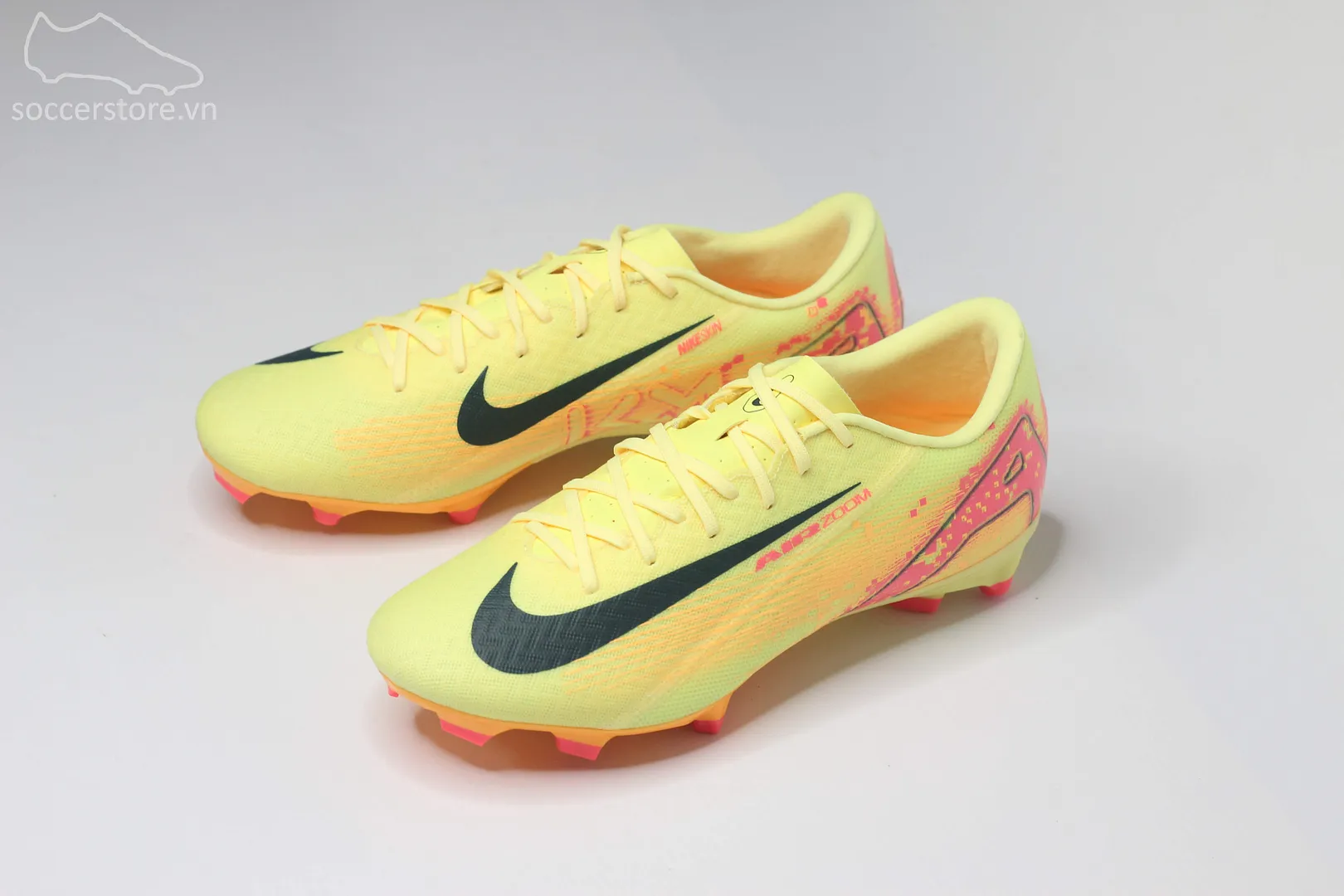 Nike Mercurial Vapor 16 Academy MG/FG KM Kylian Mbappe màu cam FQ8377-800