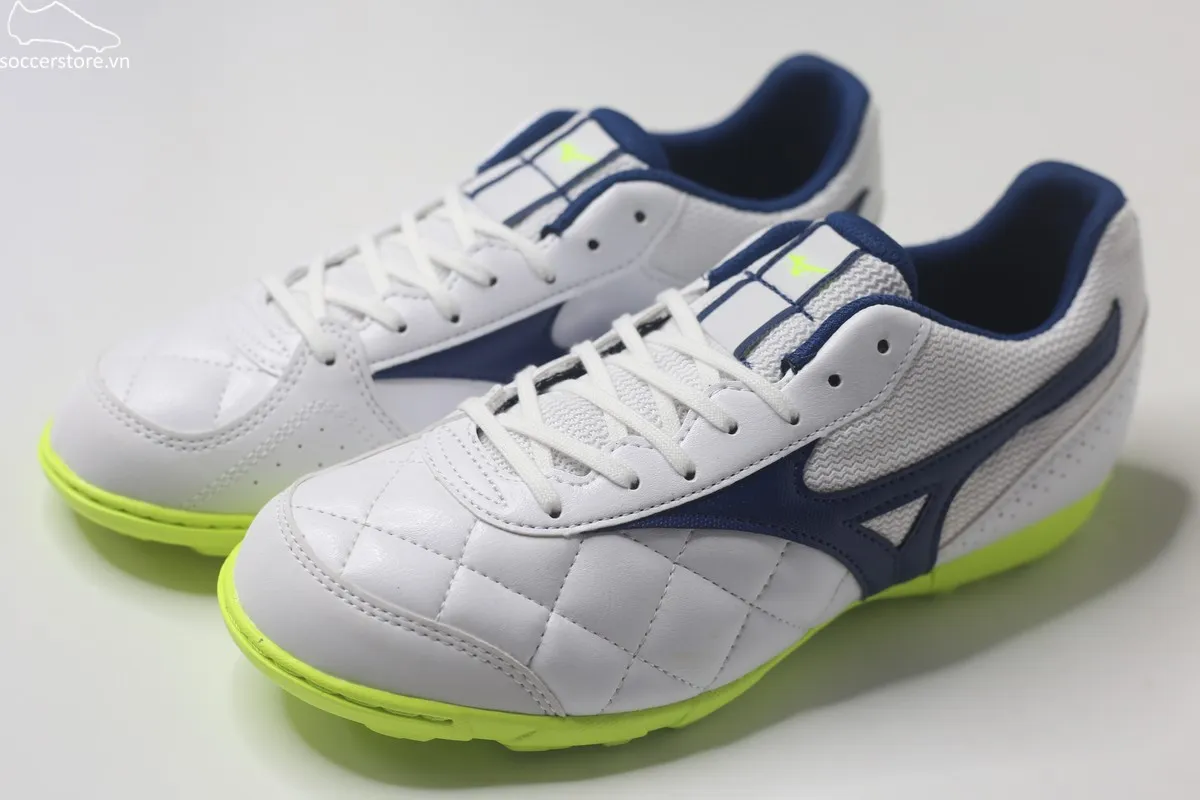 Mizuno Morelia Sala Club TF- trắng/ xanh đậm Q1GB261630