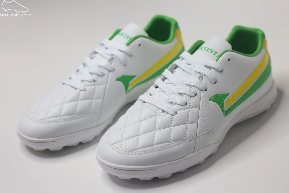 Kamito Artista Pro TF màu trắng/ xanh green KMTF240356