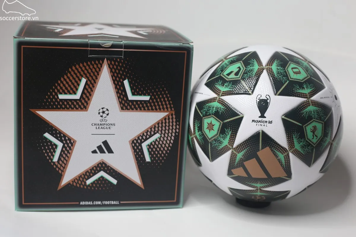 Bóng Adidas UCL League Munich 25 Final FIFA Quality JM4205 box