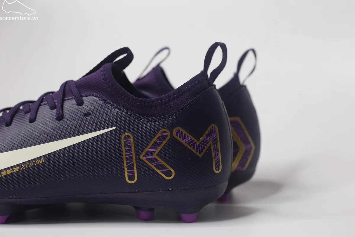 Nike Mercurial Vapor 16 Academy MG Jr Kylian Mbappé màu tím FQ8394-500