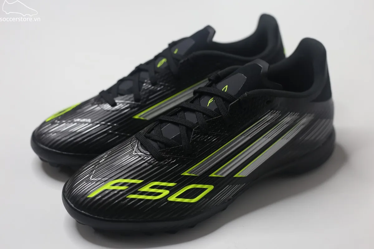 Adidas F50 League TF đen ánh kim JH7725