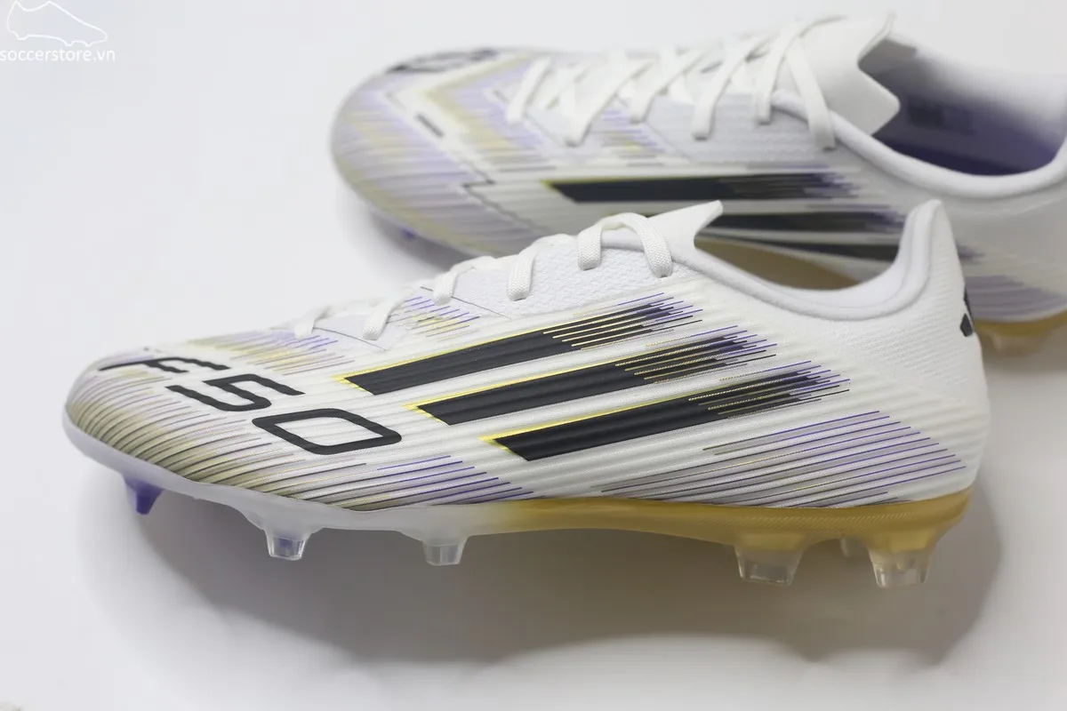 Adidas F50 League FG/MG- Road To Glory màu trắng đồng JI0005