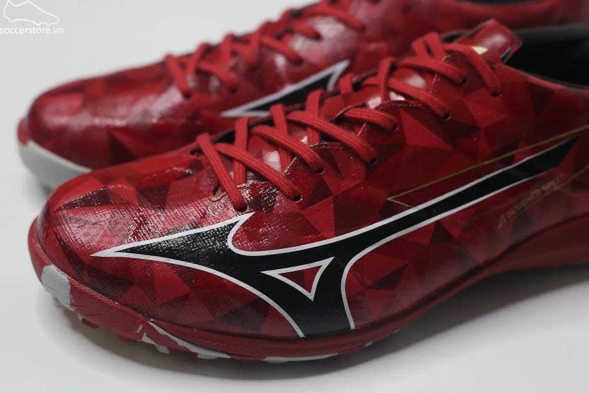 Mizuno Alpha α II Elite AS TF Red Ruby màu đỏ P1GD256260