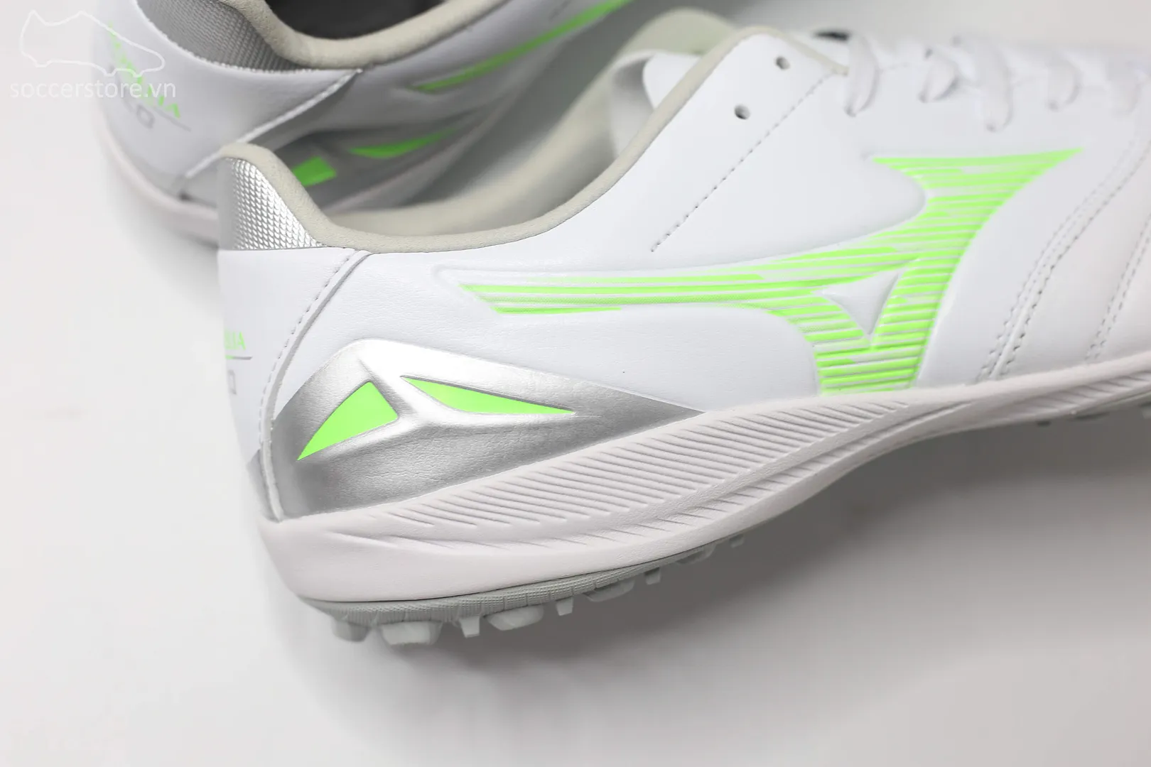 Mizuno Morelia Neo IV Pro AS TF Frontier pack- màu trắng xanh lá P1GD253537 Neo 4
