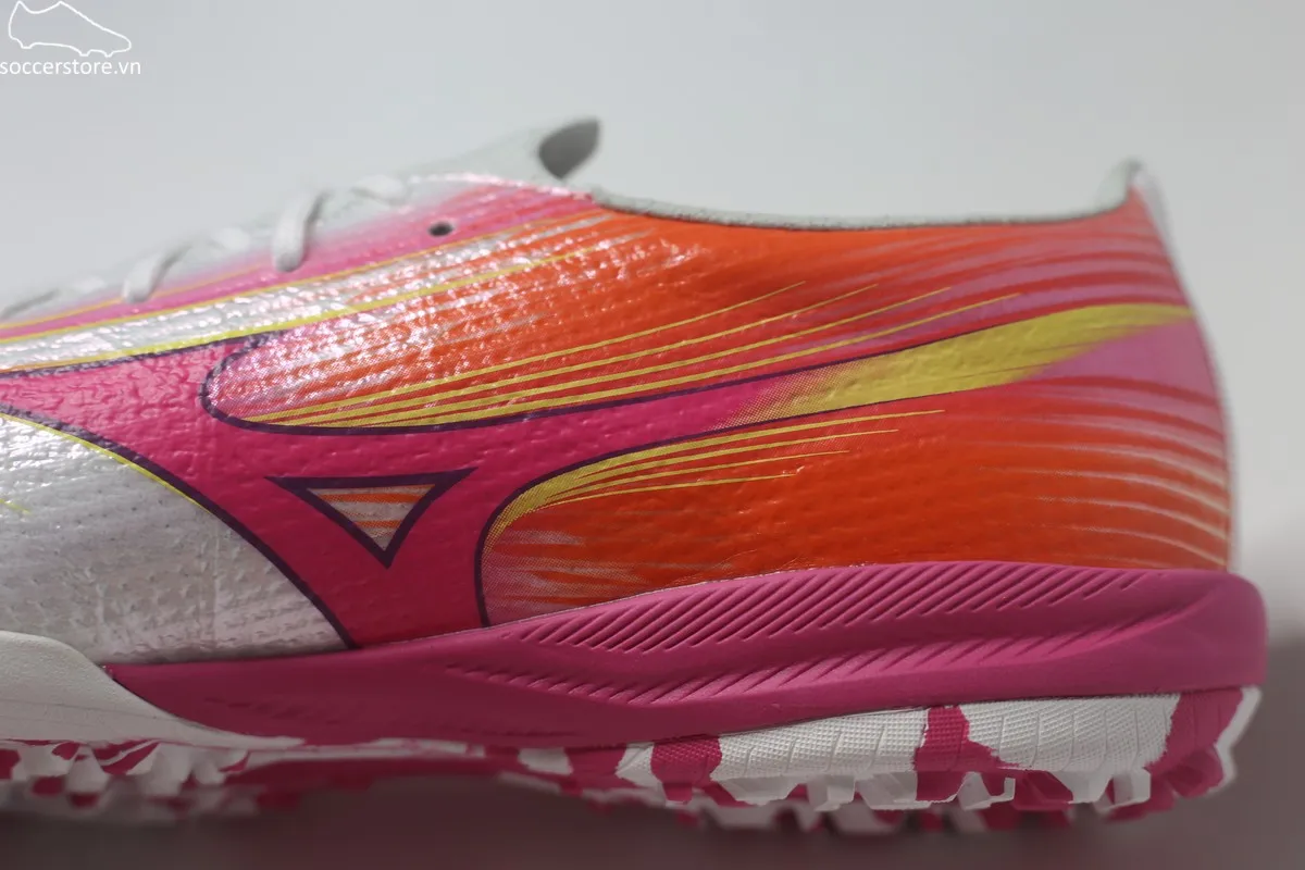 Mizuno Alpha 3 Elite AS TF Blazing Flair- Trắng/ Hồng P1GD266264