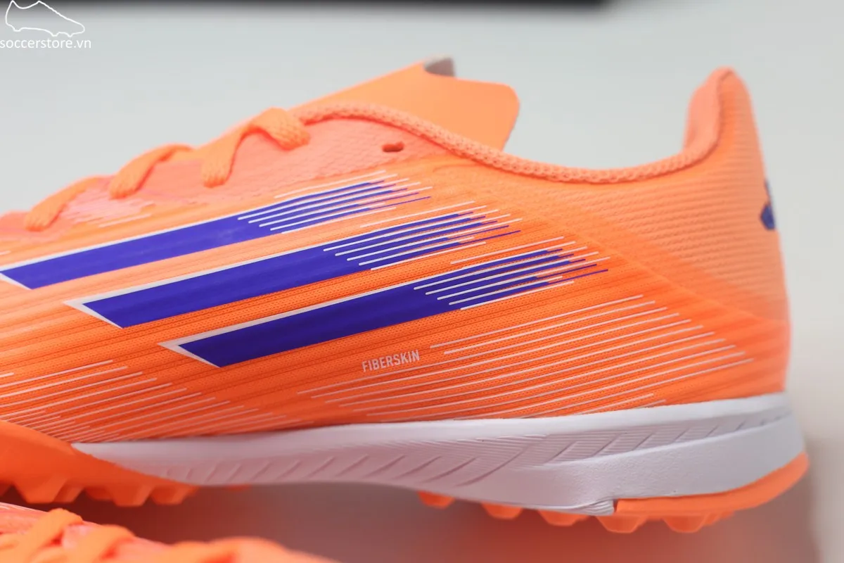 Giày Adidas F50 League TF J - màu cam trắng – Coral Blaze – JI0001