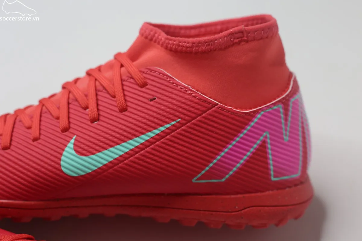 Nike Mercurial Superfly 10 Club TF- Prism pack màu đỏ than FQ8317-800