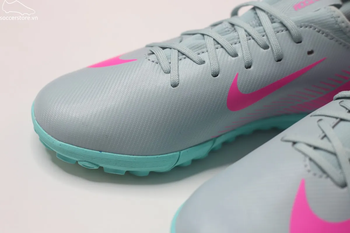 Nike Mercurial Vapor 16 Academy TF Junior màu xanh xám FQ8284-301