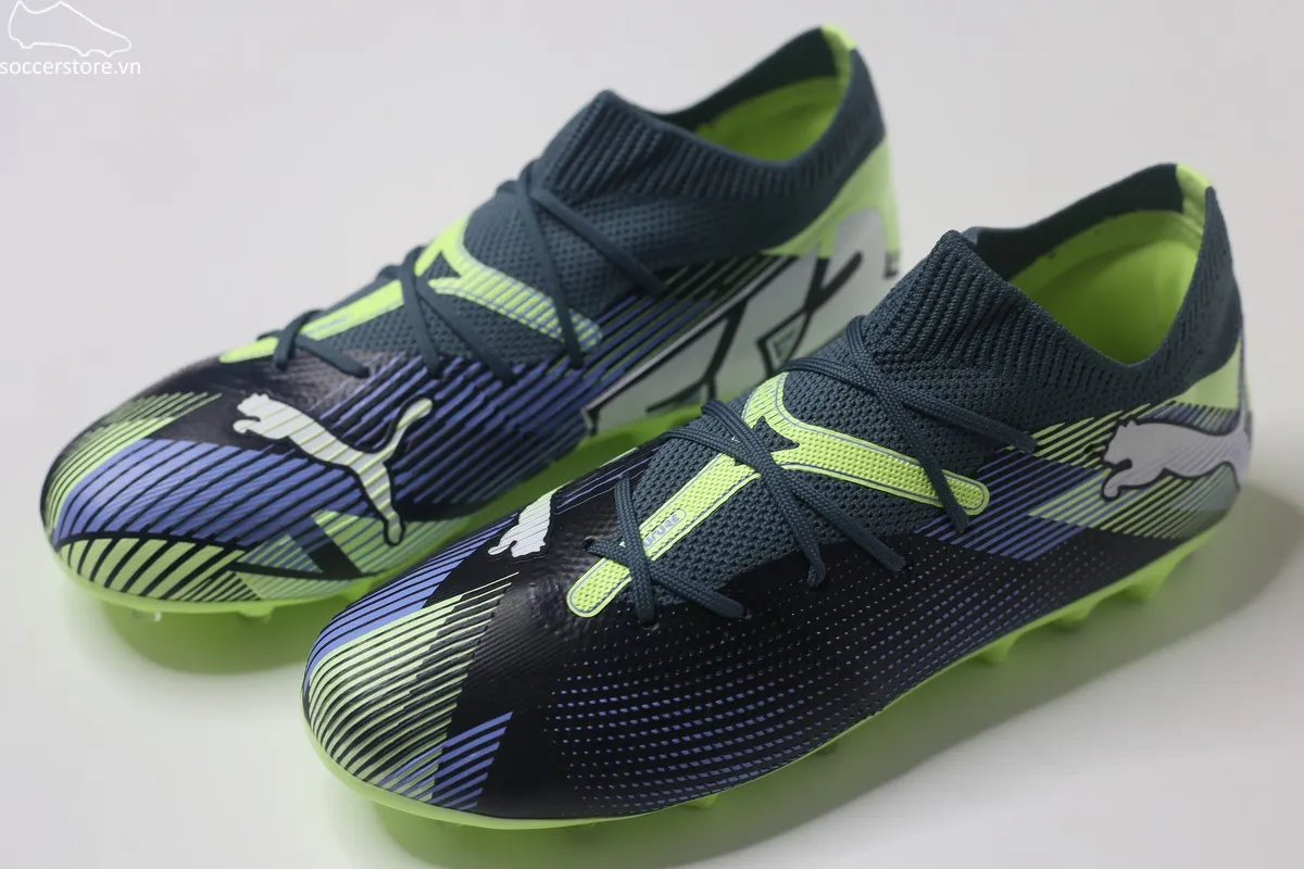 Puma Future 7 Match MG Jr màu xanh táo/ xám 107946-03
