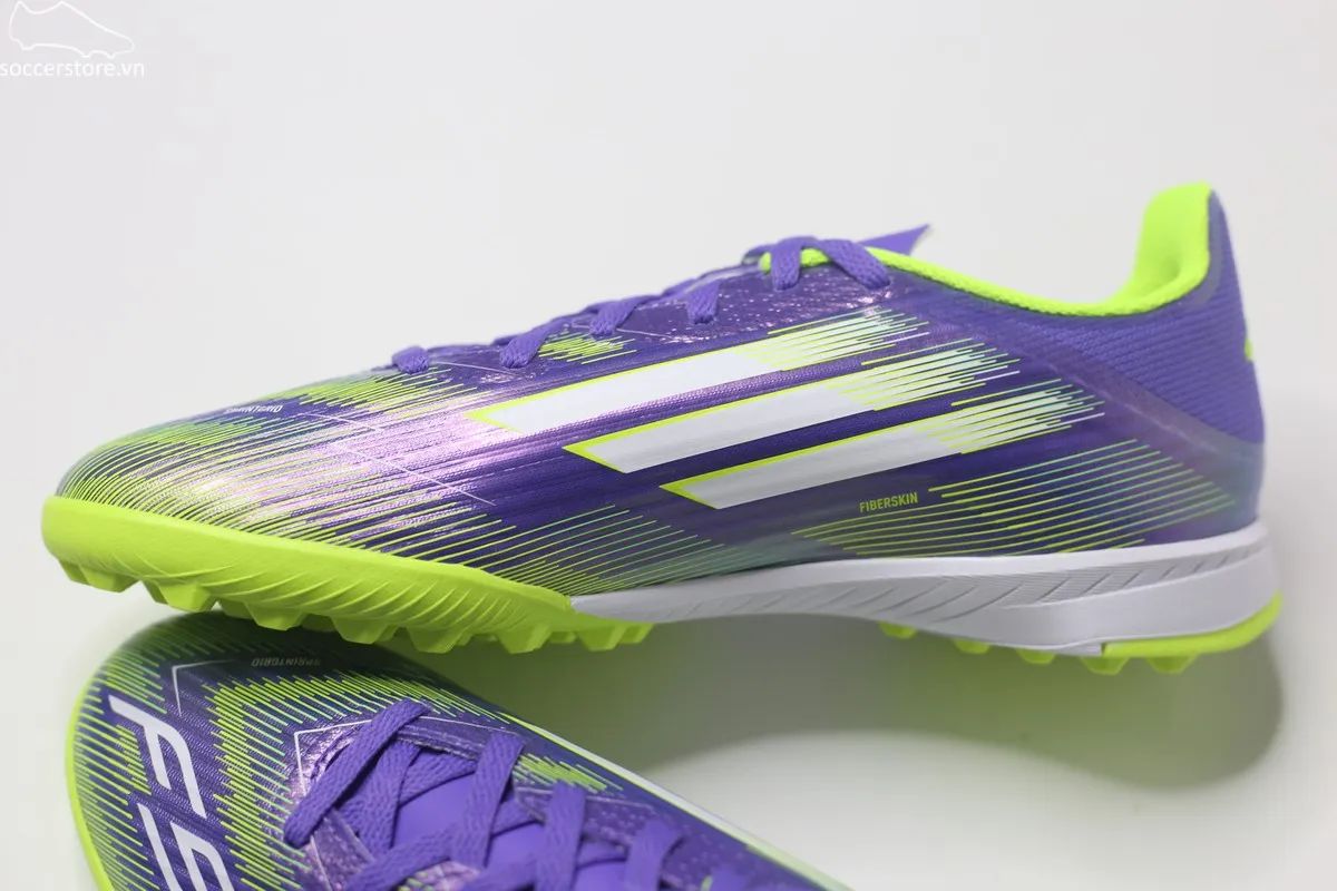 Adidas F50 League TF Jr màu tím Radiant Blaze - JI0000