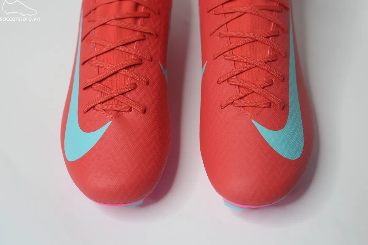 Nike Mercurial Superfly 10 Academy MG - FG Air Zoom Mad Energy pack màu đỏ than hồng FQ1456-800