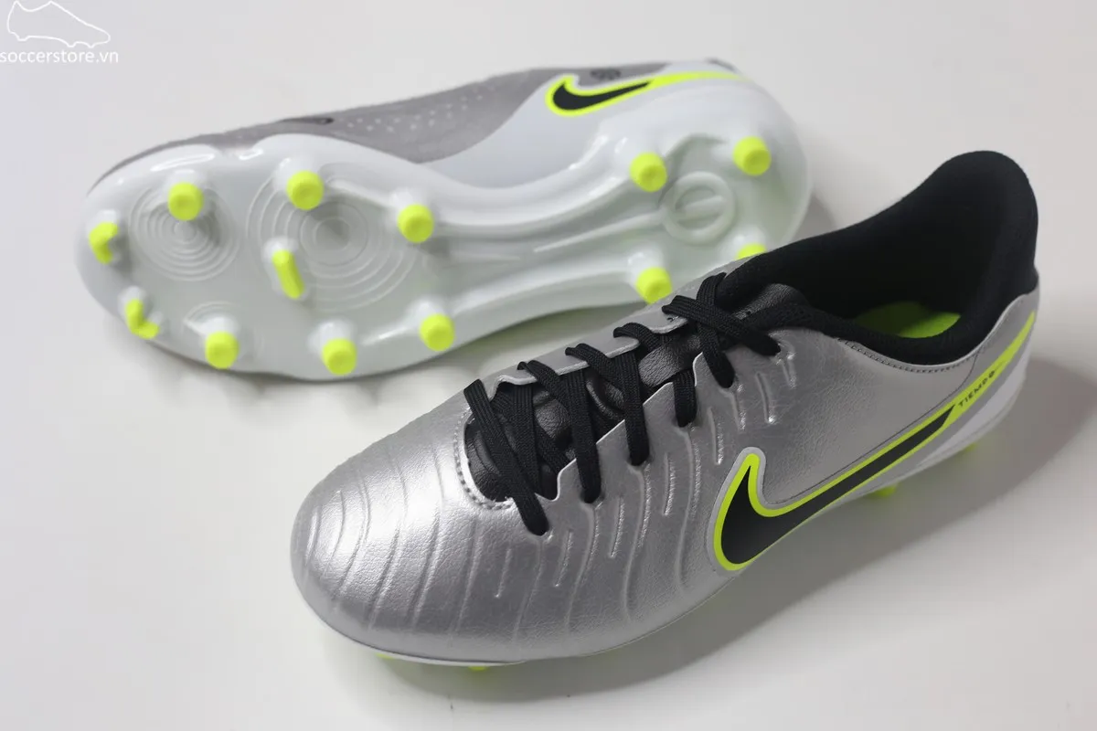 Nike Tiempo Legend 10 Academy MG / FG Jr màu bạc DV4348-001