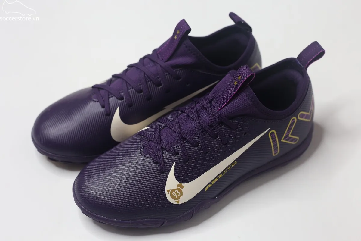Nike Mercurial Vapor 16 Academy TF Jr Kylian Mbappé màu tím FQ8285-500