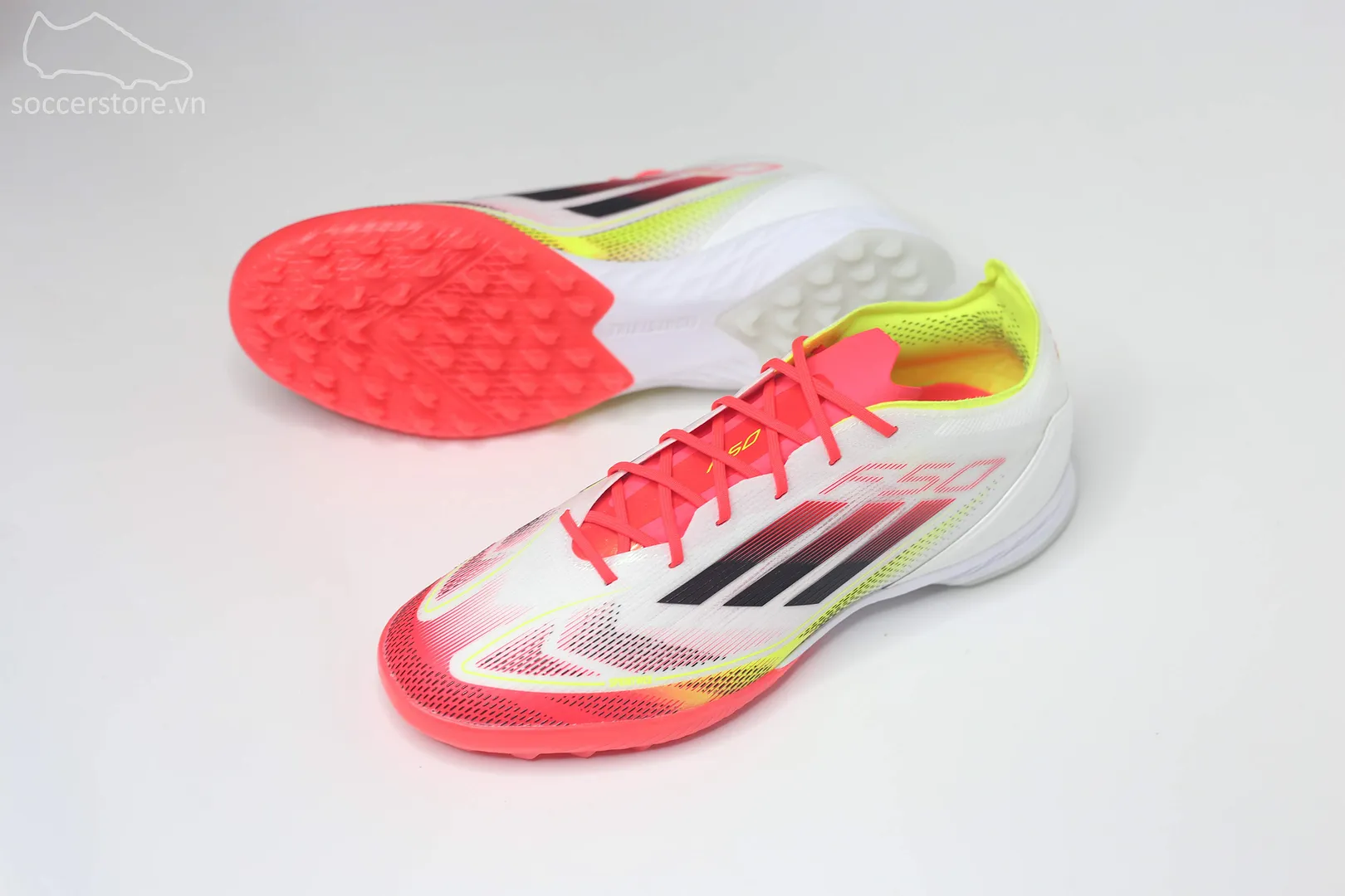 Adidas F50 Pro TF- Pure Victory pack màu trắng đỏ IE1220