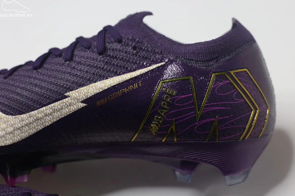 Nike Mercurial Vapor 16 Elite FG Kylian Mbappé màu tím FQ8683-500