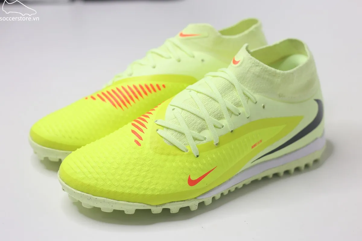 Nike Phantom 6 Academy TF High - Max Voltage - lá chanh HQ2277-800