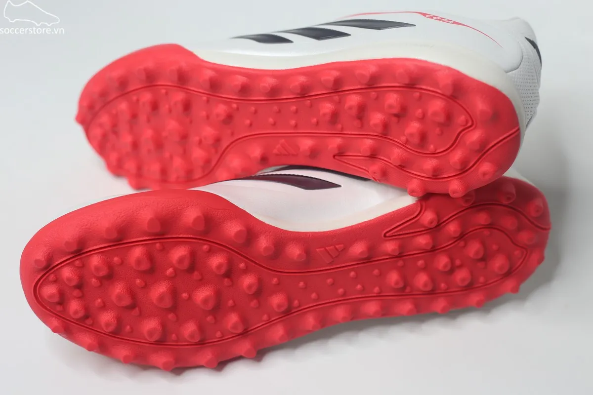 Adidas Copa Pure IV League TF trắng bạc Born For Goals JQ0477