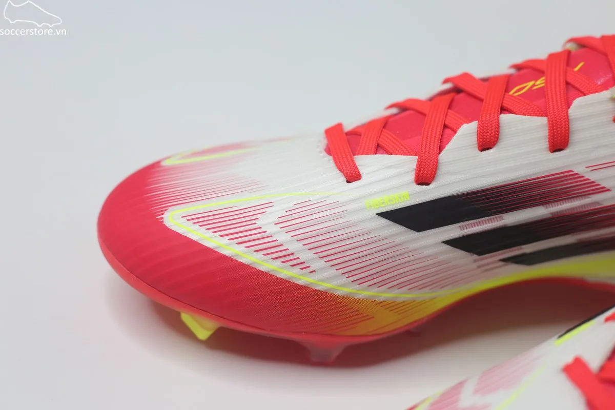 Adidas F50 League MG/ FG trắng đỏ IE1289