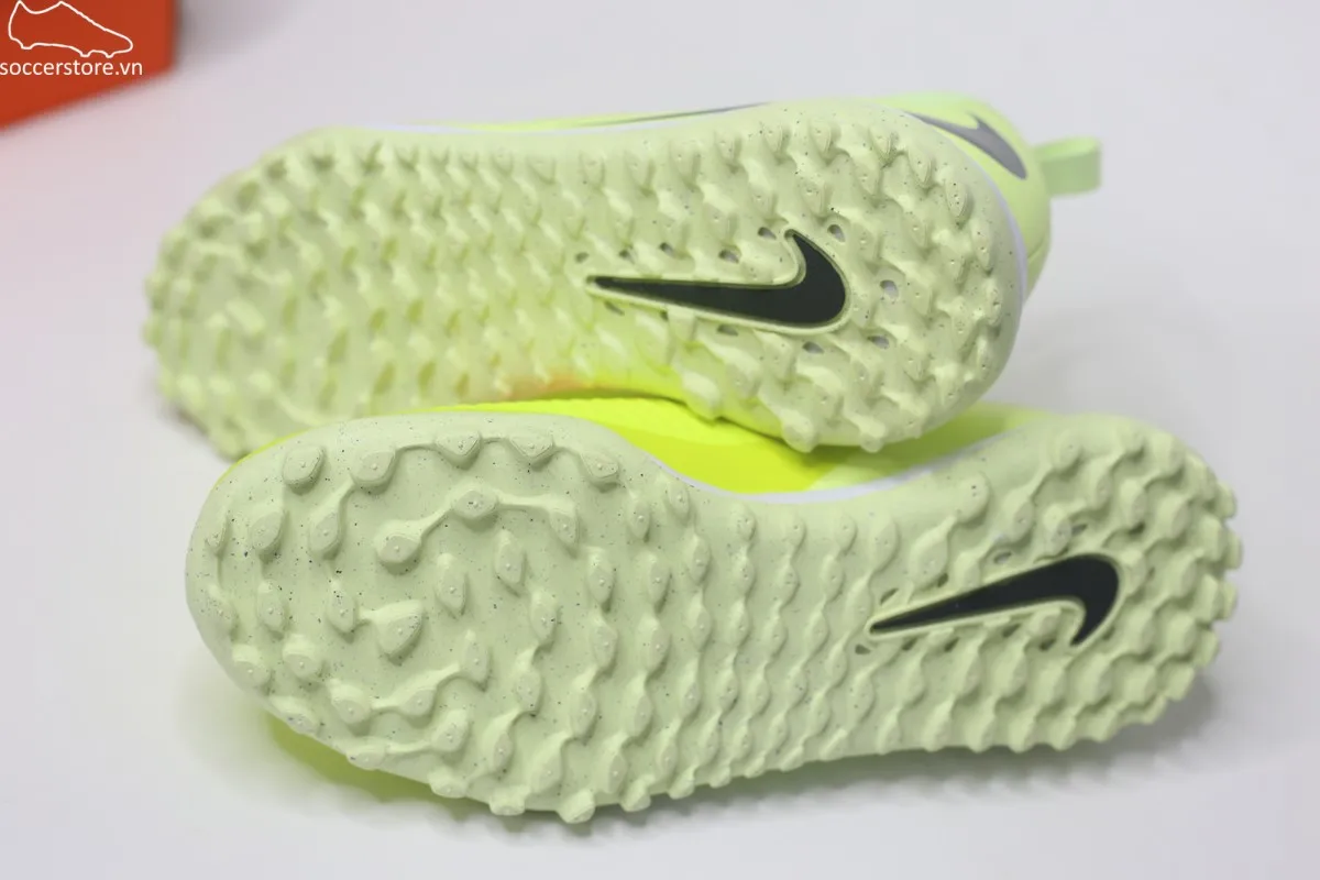Nike Phantom 6 Academy TF high Jr lá chanh HQ2049-800