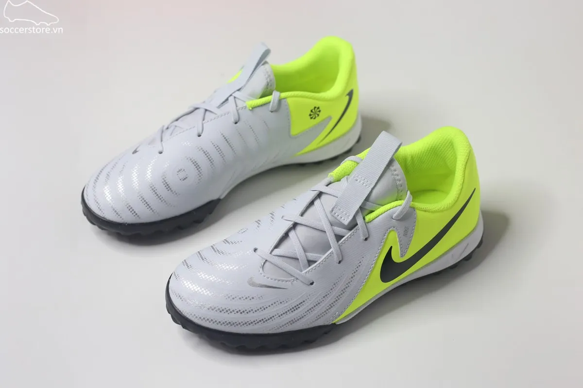Nike Phantom GX 2 Academy TF Junior màu xám- vàng chuối FJ2608-003