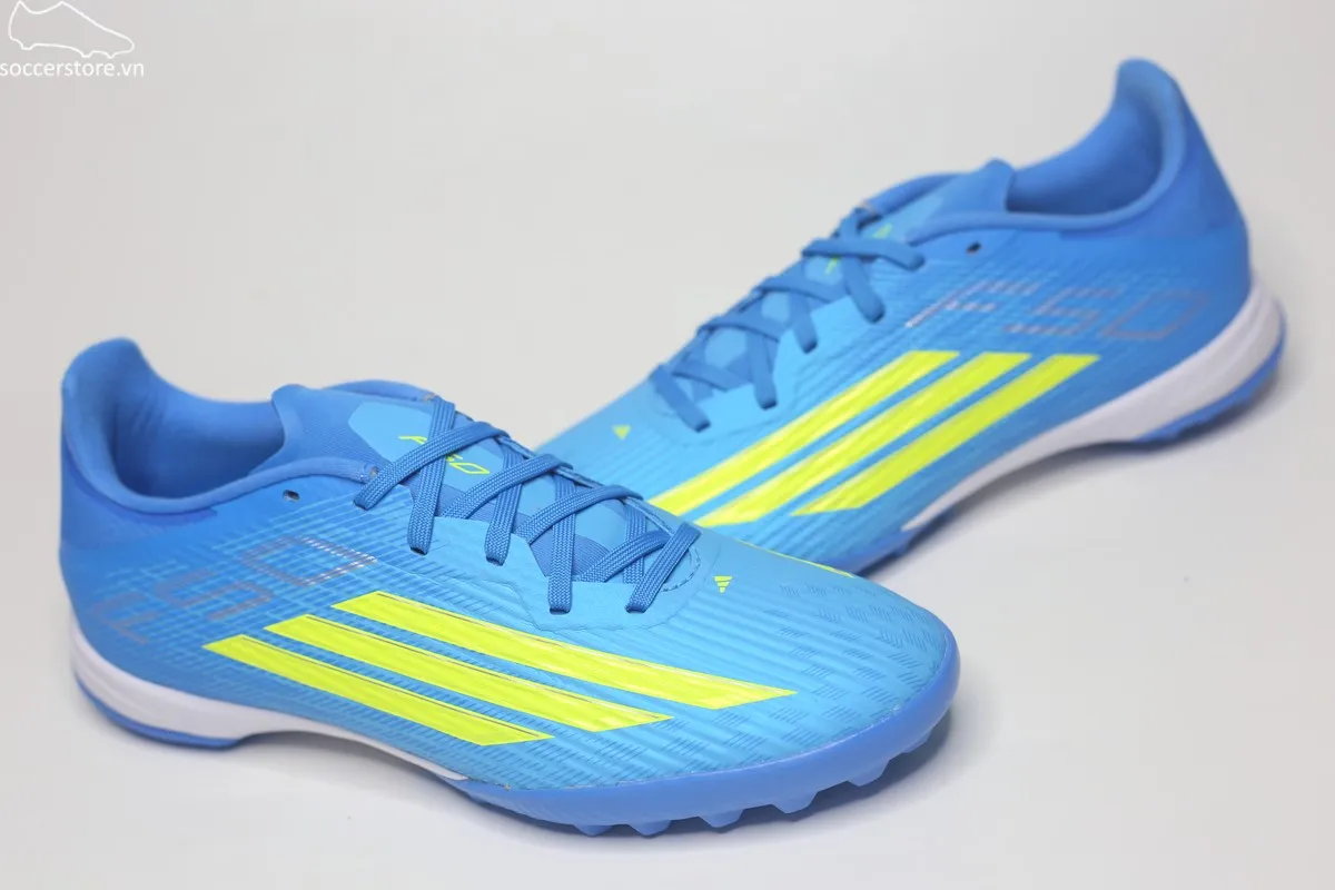 Adidas F50 League TF Blue JR8975 Ice Cold Precision