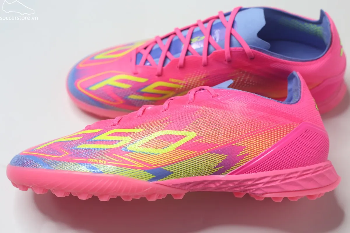 Adidas F50 Pro TF- Mystic Victory pack SE màu hồng xanh JH6416