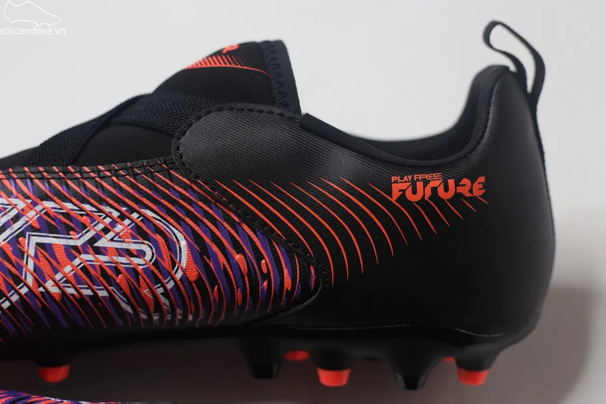 Puma Future 8 Match MG LL Jr màu sọc đen đỏ 108390-01