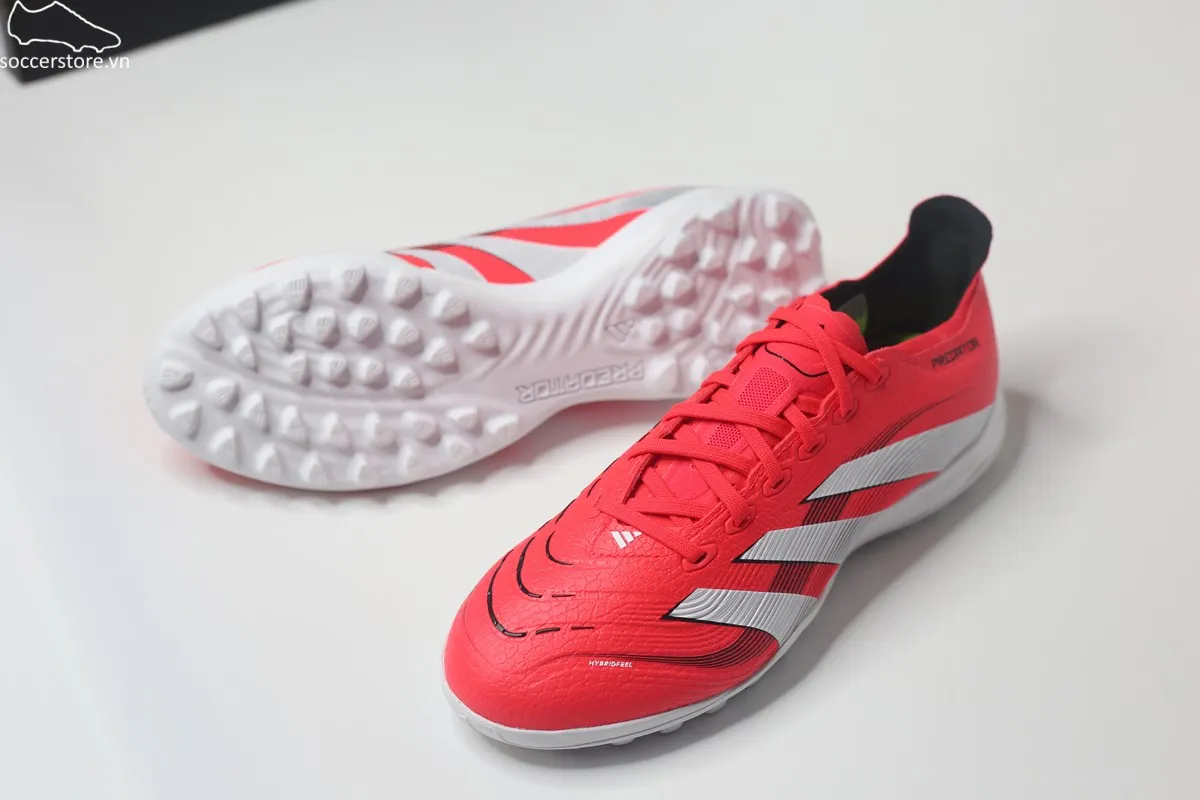 Adidas Predator League TF- Pure Victory pack màu đỏ trắng ID3769