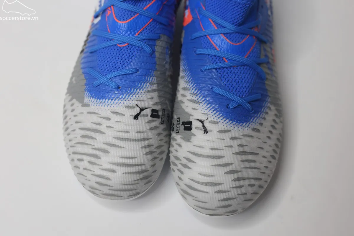 Puma Future 8 Match MG Jr màu trắng xanh 108789-01