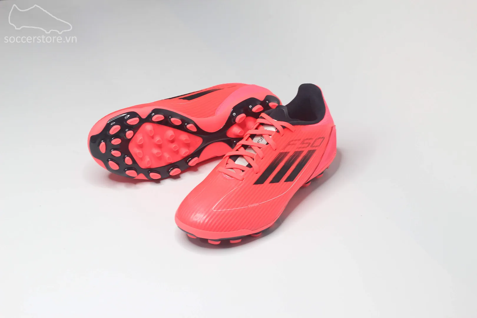 Adidas F50 League AG 2G/3G Vivid Horizon pack màu đỏ cam IF1329