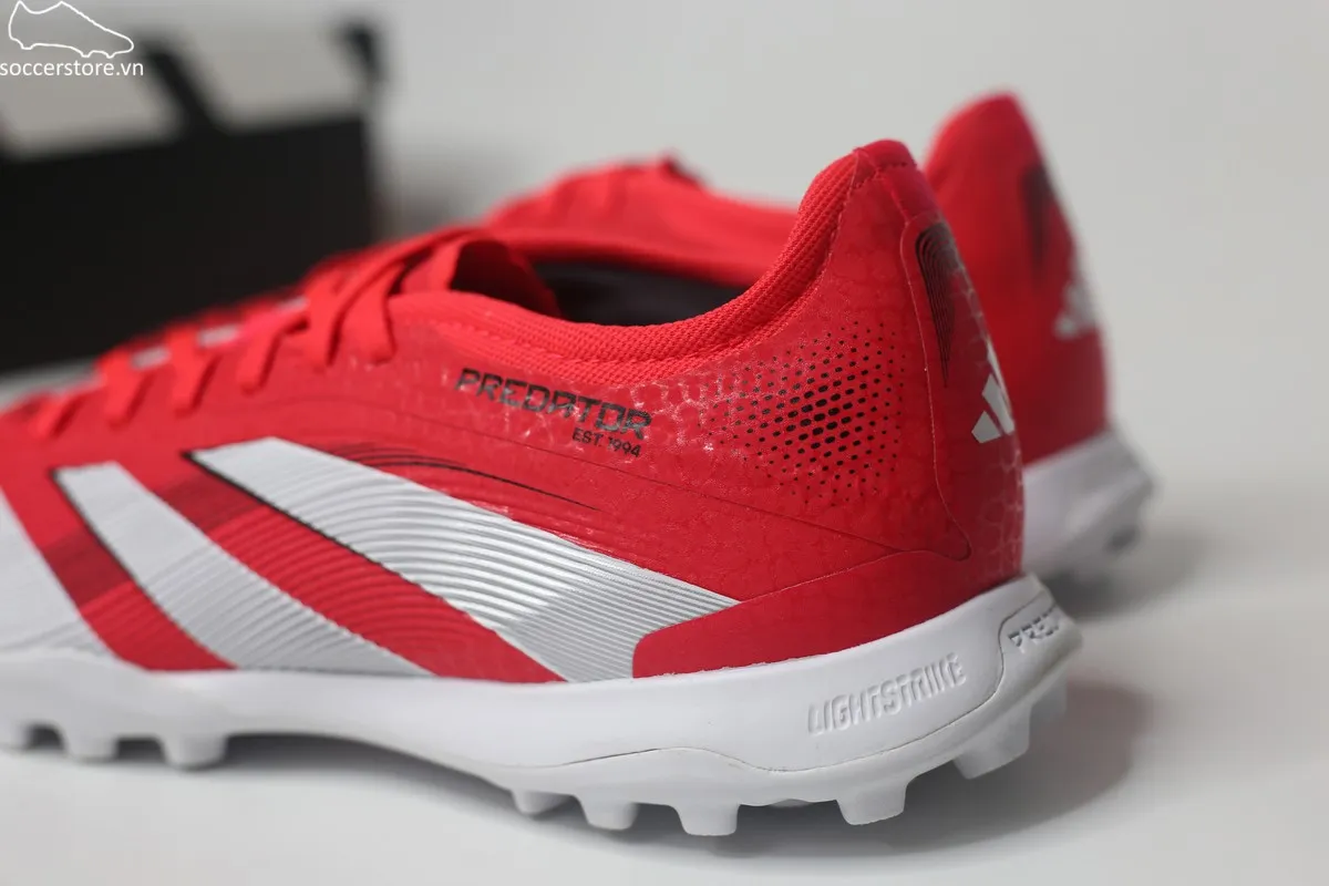 Giày đá bóng Adidas Predator Pro TF- Pure Victory màu đỏ trắng ID3764