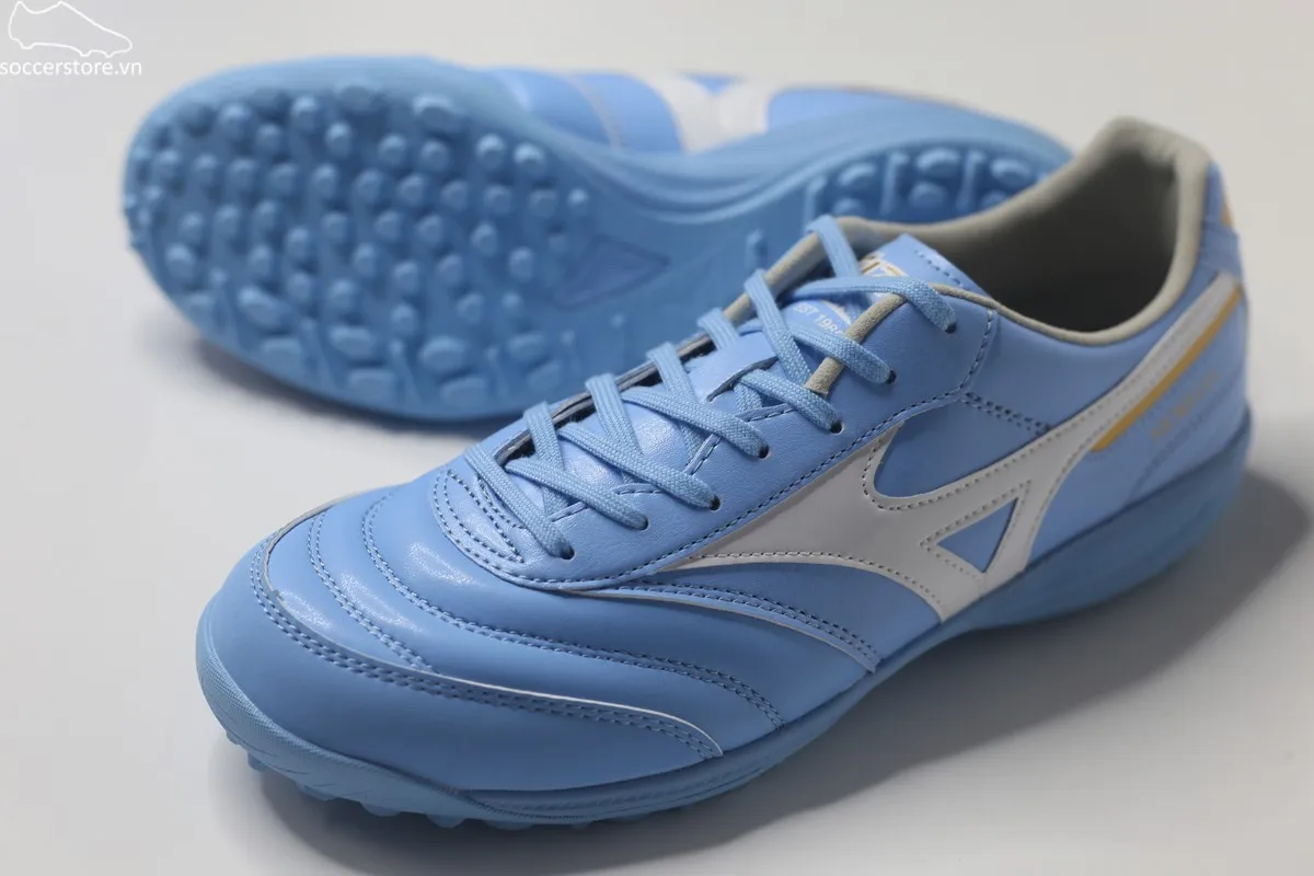 Mizuno Morelia Sala Pro AS TF- Sky Blue/ White Q1GB261325