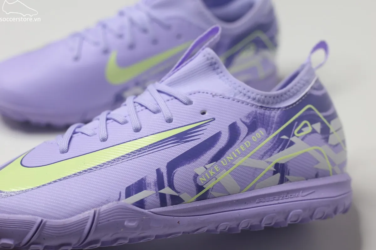 Giày bóng đá trẻ em Nike Mercurial Vapor 16 Academy TF Jr NU1 màu tím HF1589-500
