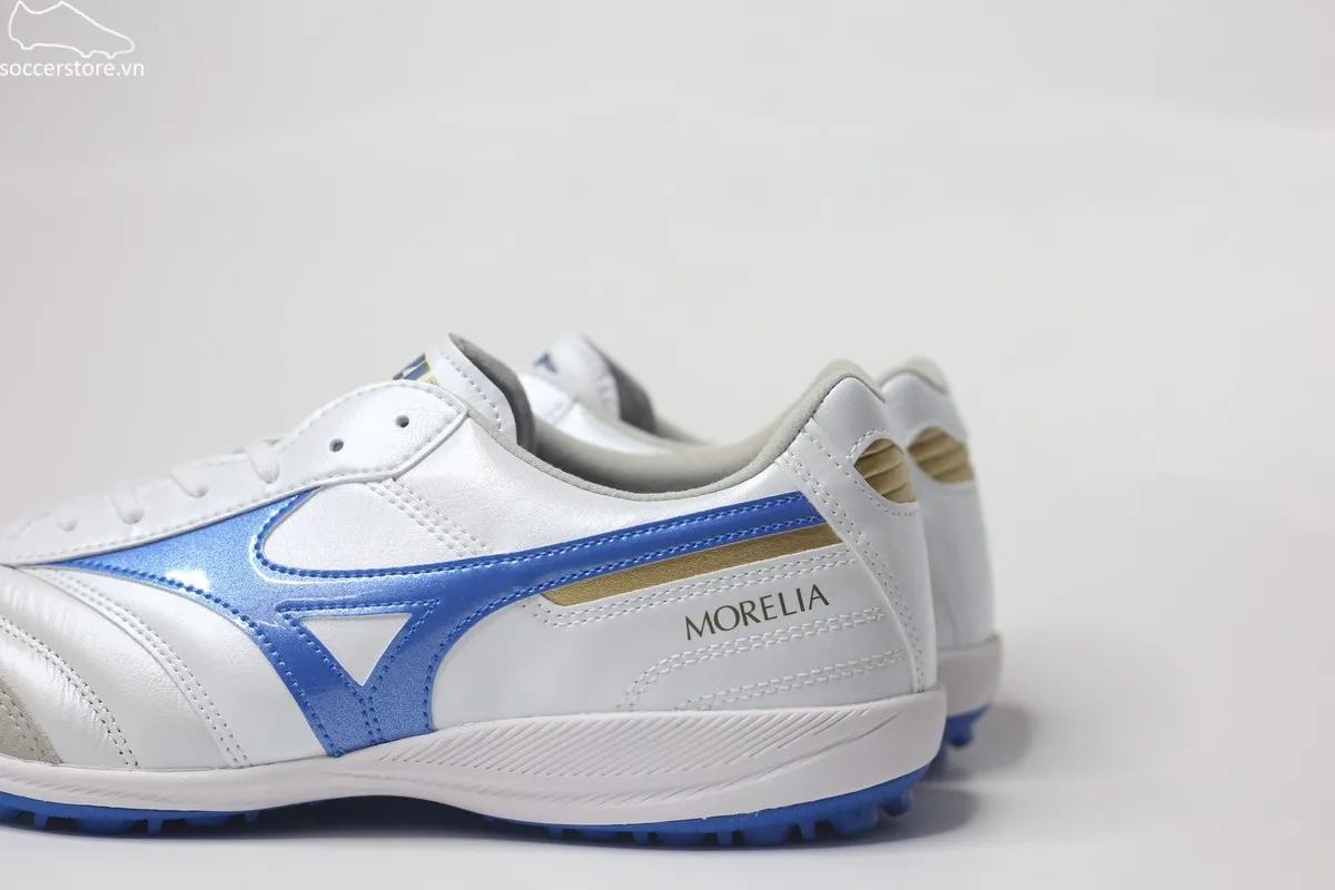 Mizuno Morelia Sala Elite TF màu trắng xanh Q1GB241225