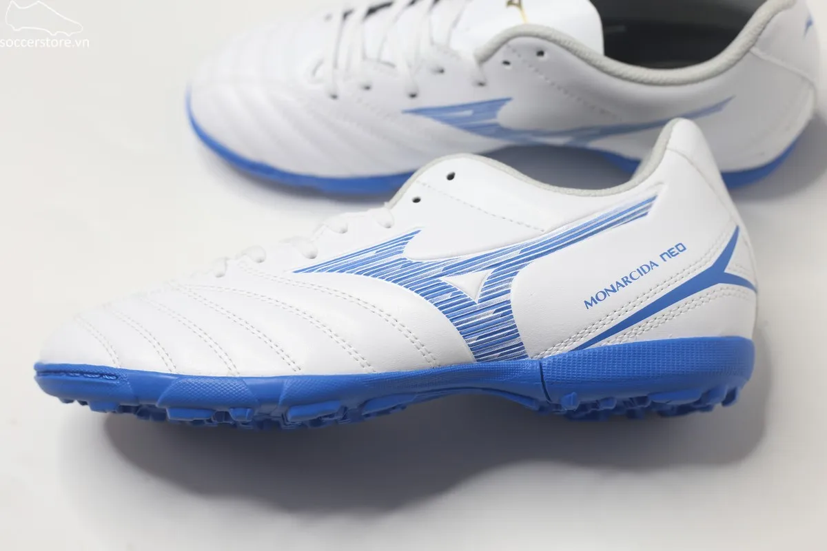 Mizuno Monarcida Neo 3 Select TF màu trắng xanh P1GD242525
