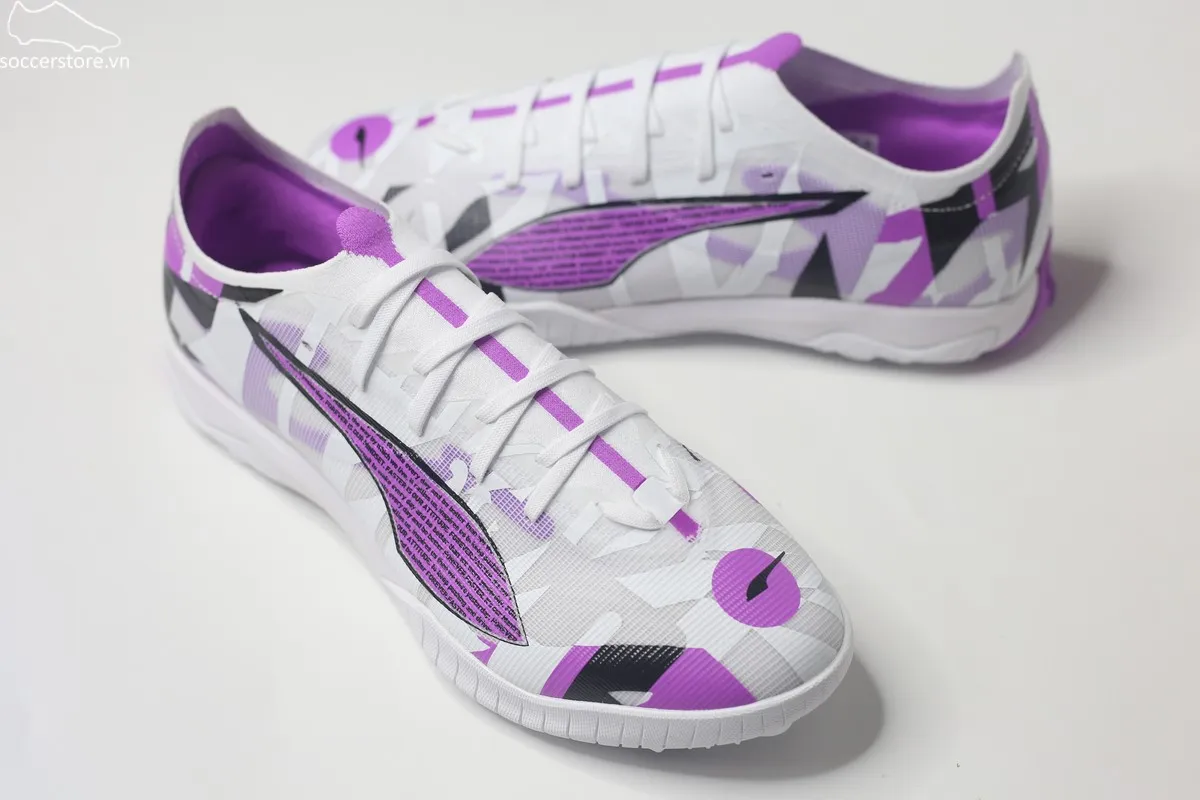 Puma Ultra 5 Match TT trắng đa sắc 108448 01