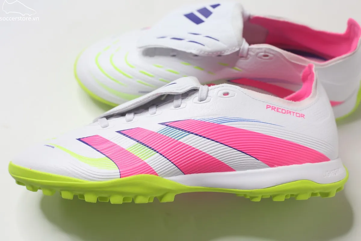 Adidas Predator League TF FT- Celestial Victory màu trắng hồng JS0385