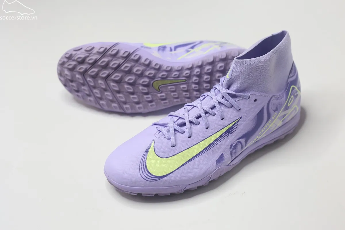 Giày lướt 95% - Nike Mercurial Superfly 10 Academy TF NU1 màu tím khoai môn