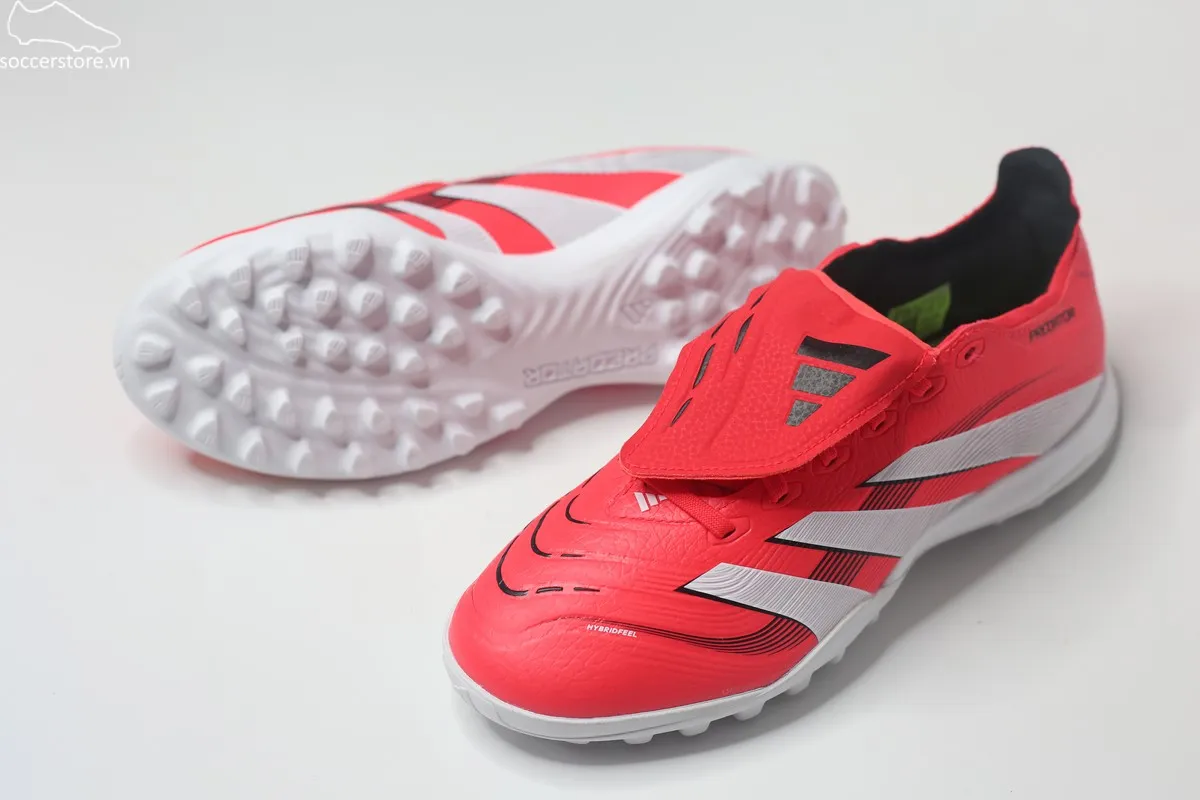 Adidas Predator League FT TF- Pure Victory màu đỏ trắng JS0384