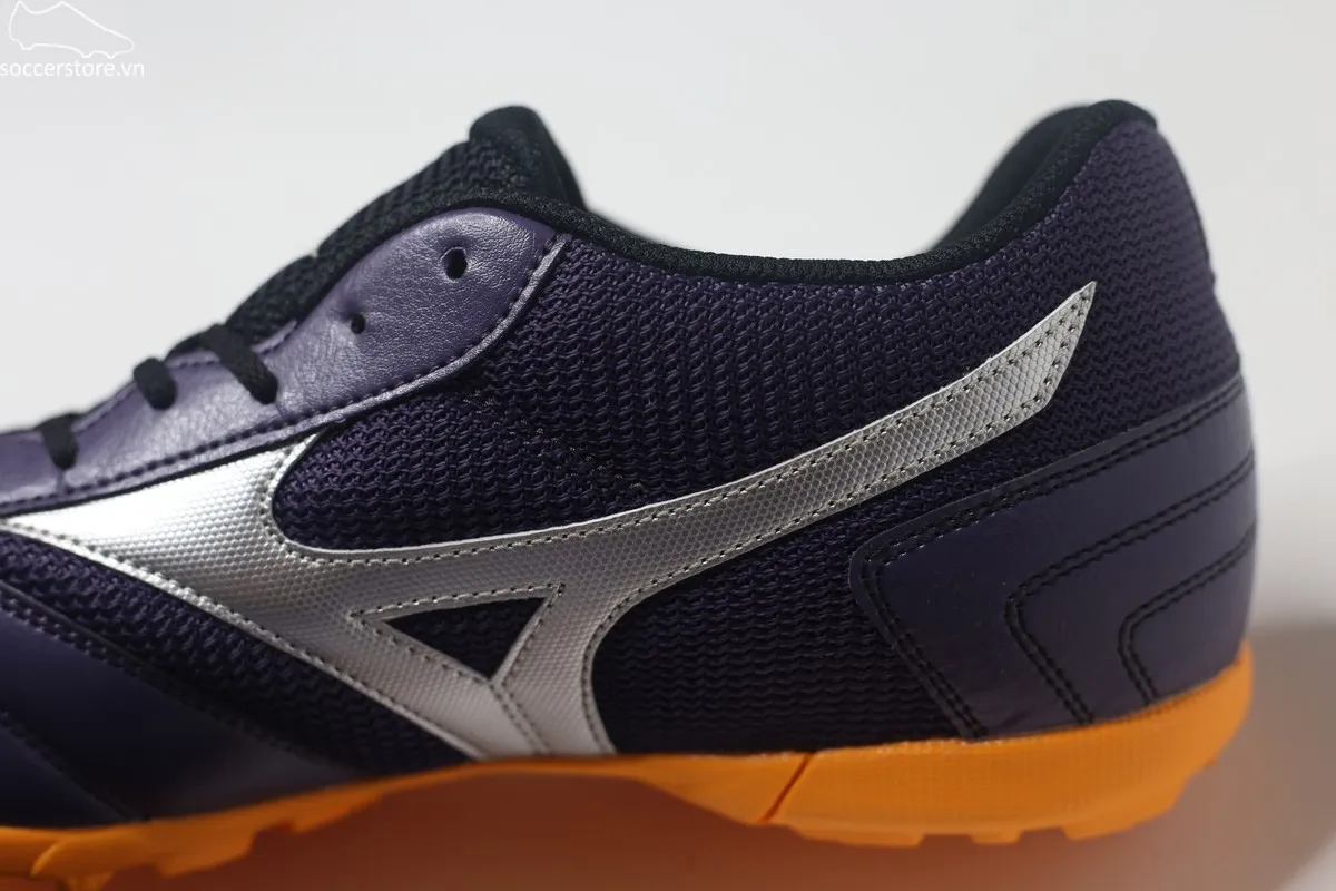 Mizuno Morelia Sala Club TF màu tím trắng Q1GB240392