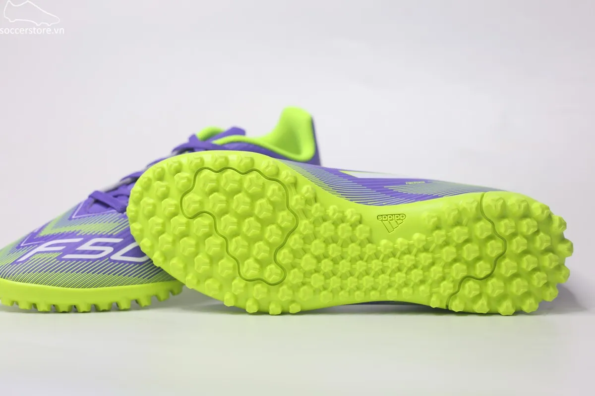 Adidas F50 Club TF Jr màu tím JI0039